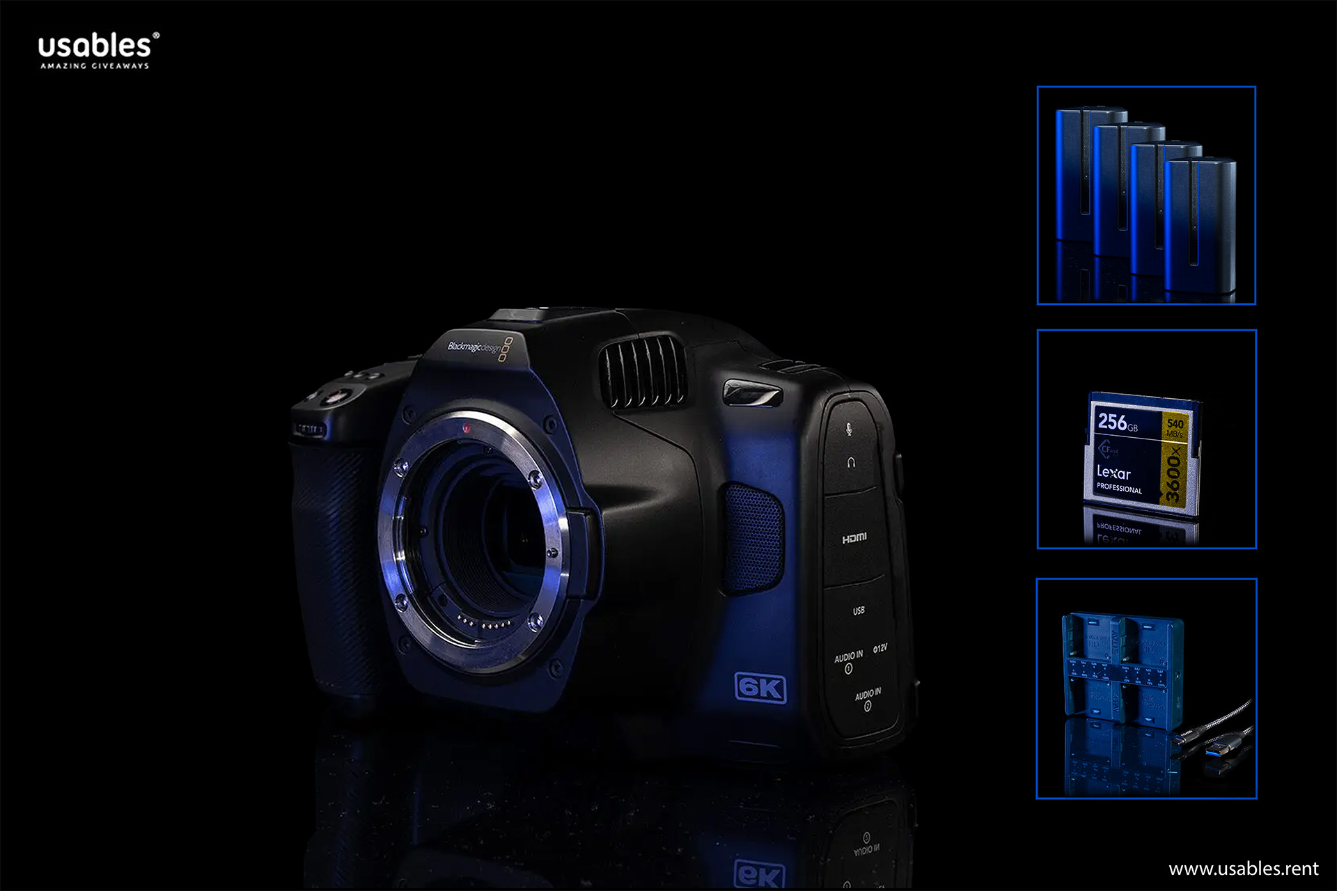 Blackmagic Pocket Cinema Camera 6K Pro