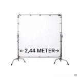 2,44 m x 2,44 m Manfrotto Avenger Klapprahmen (8 x 8′)