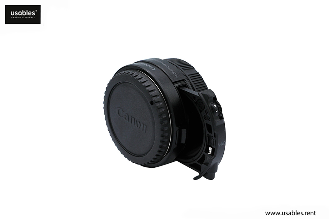 Adapter EF mit ND Filter für die Nutzung von EF-Objektiven auf RF-Mount Kamera