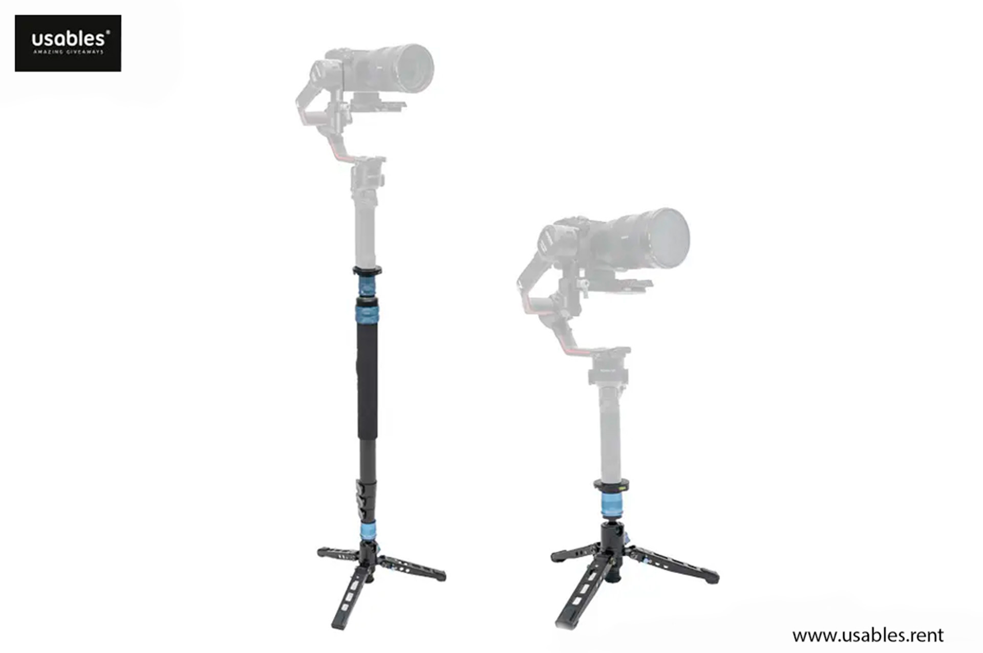 Carbon Reach Gimbal mit 4 abnehmbaren Sektionen