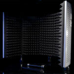 Portable Aufnahmeschallwand / Reflexionsfilter für Mikrofone