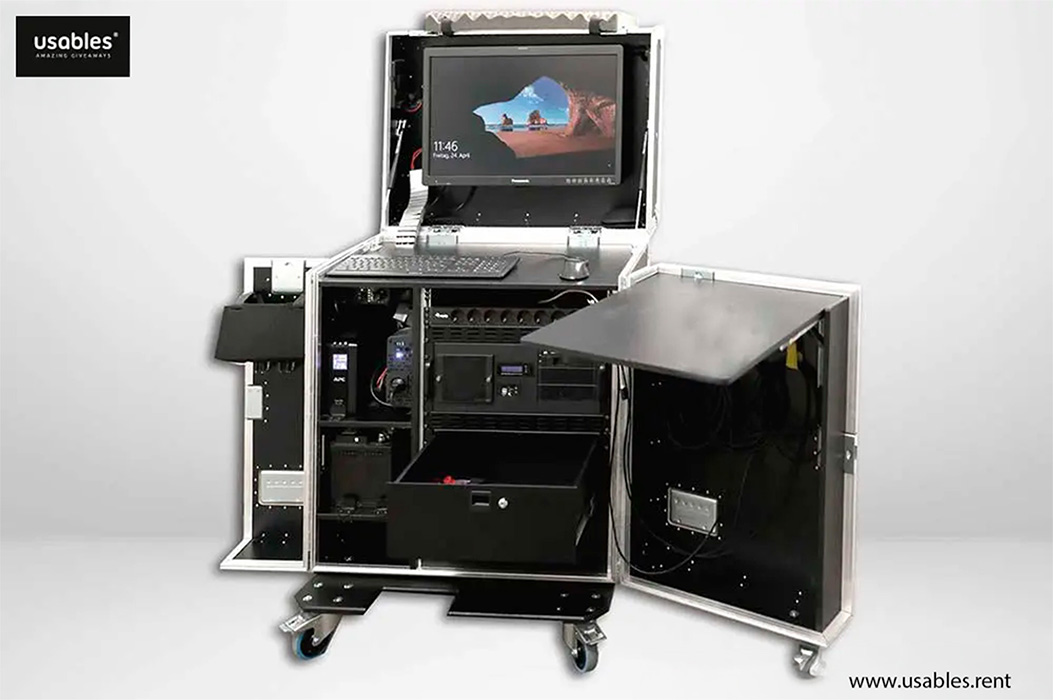 Regiecase / Mobiler Editing Platz mit Adobe CC