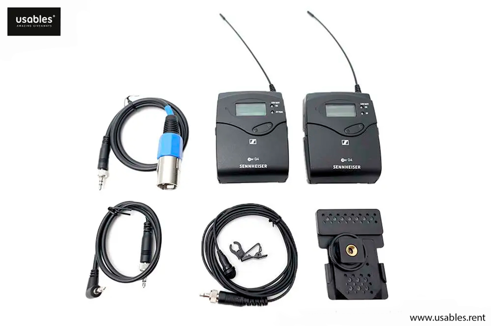 SET Ansteckmikro Sennheiser EW SK 100 G4 (Sennheiser ME 2-II)