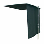 Floppy Cutter 121 x 121 cm schwarz