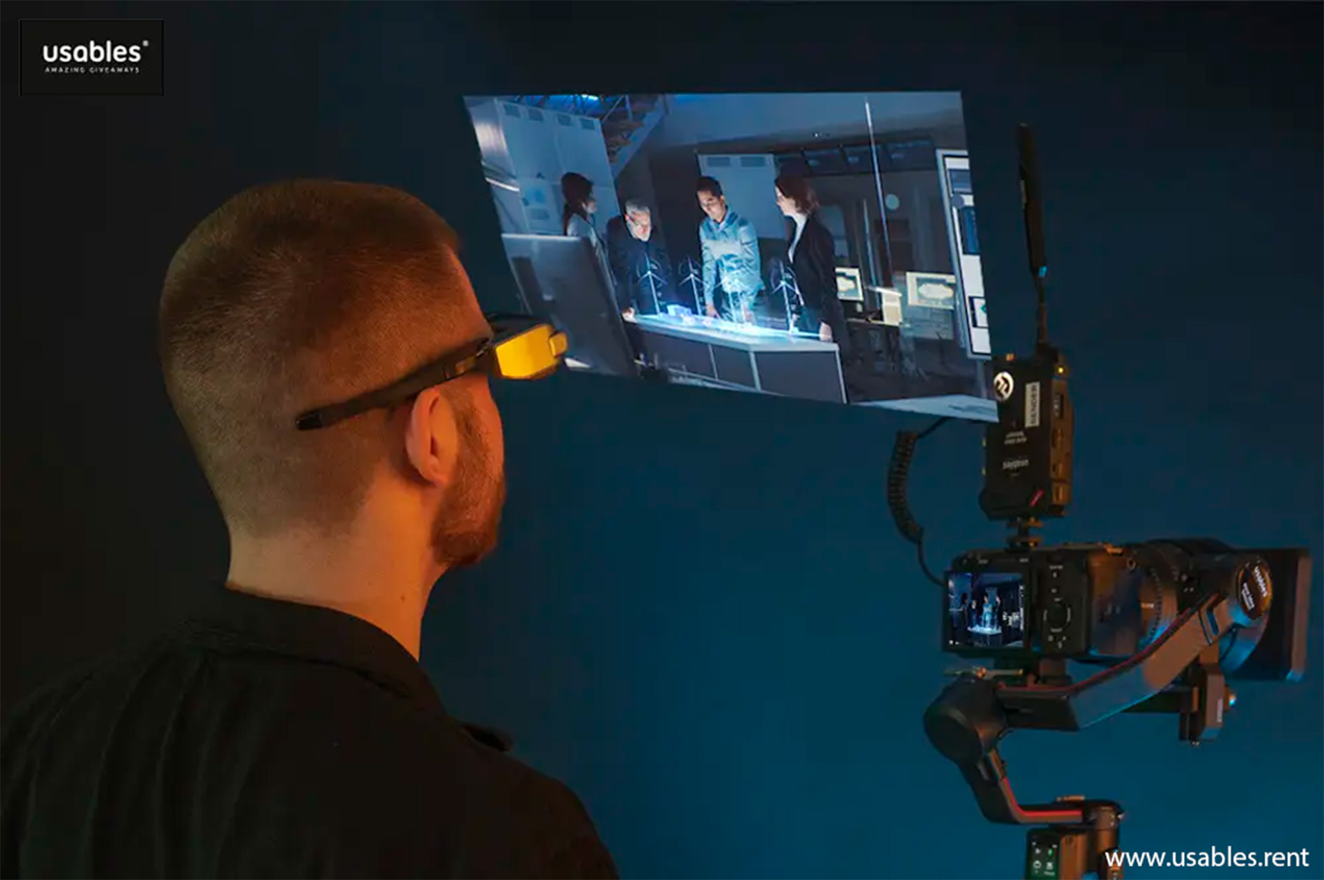 OLED Masterview mit Carbon Reach Gimbal