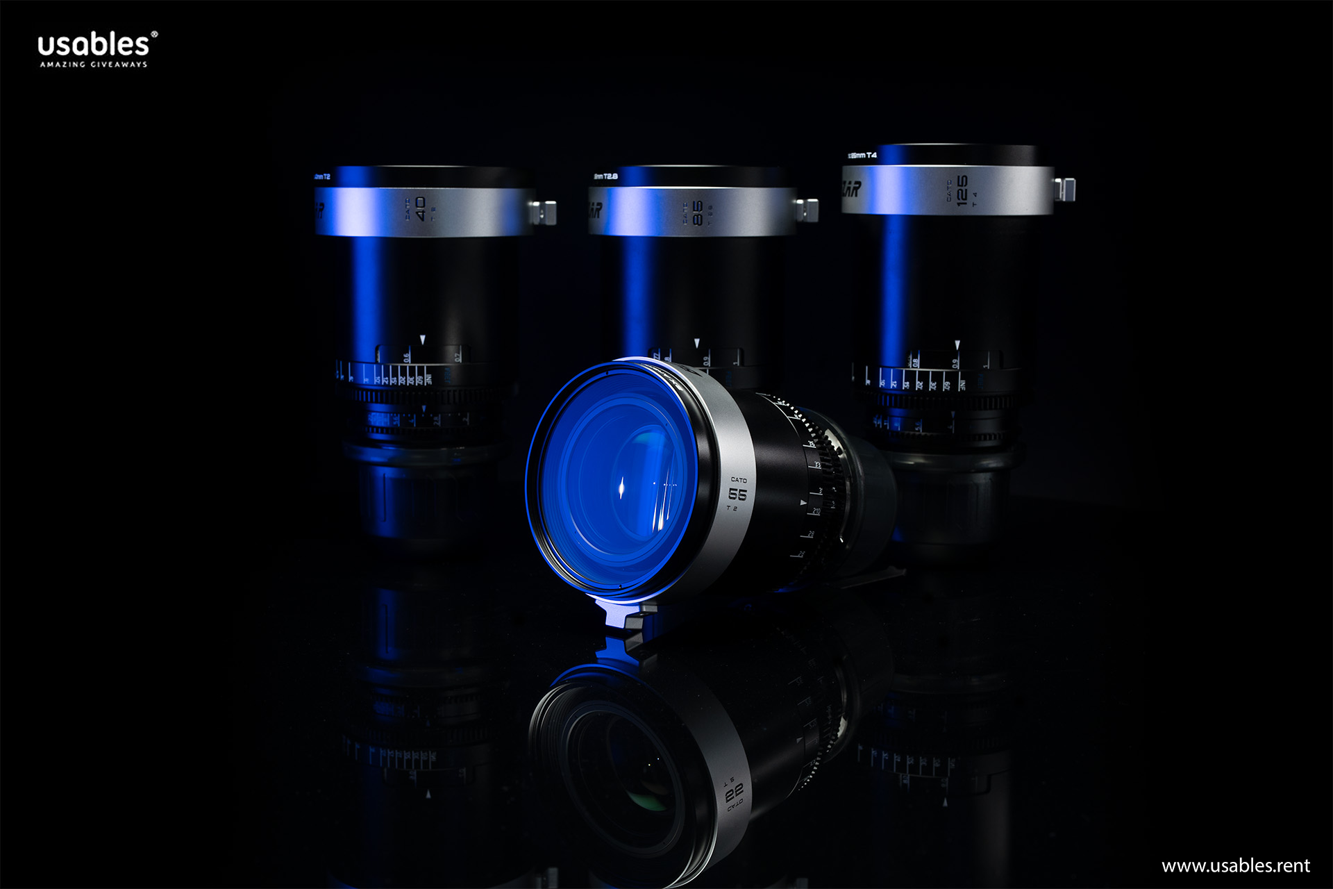 Blazar Cato Anamorphic Set (40 mm, 55 mm, 85 mm, 125 mm) 2X