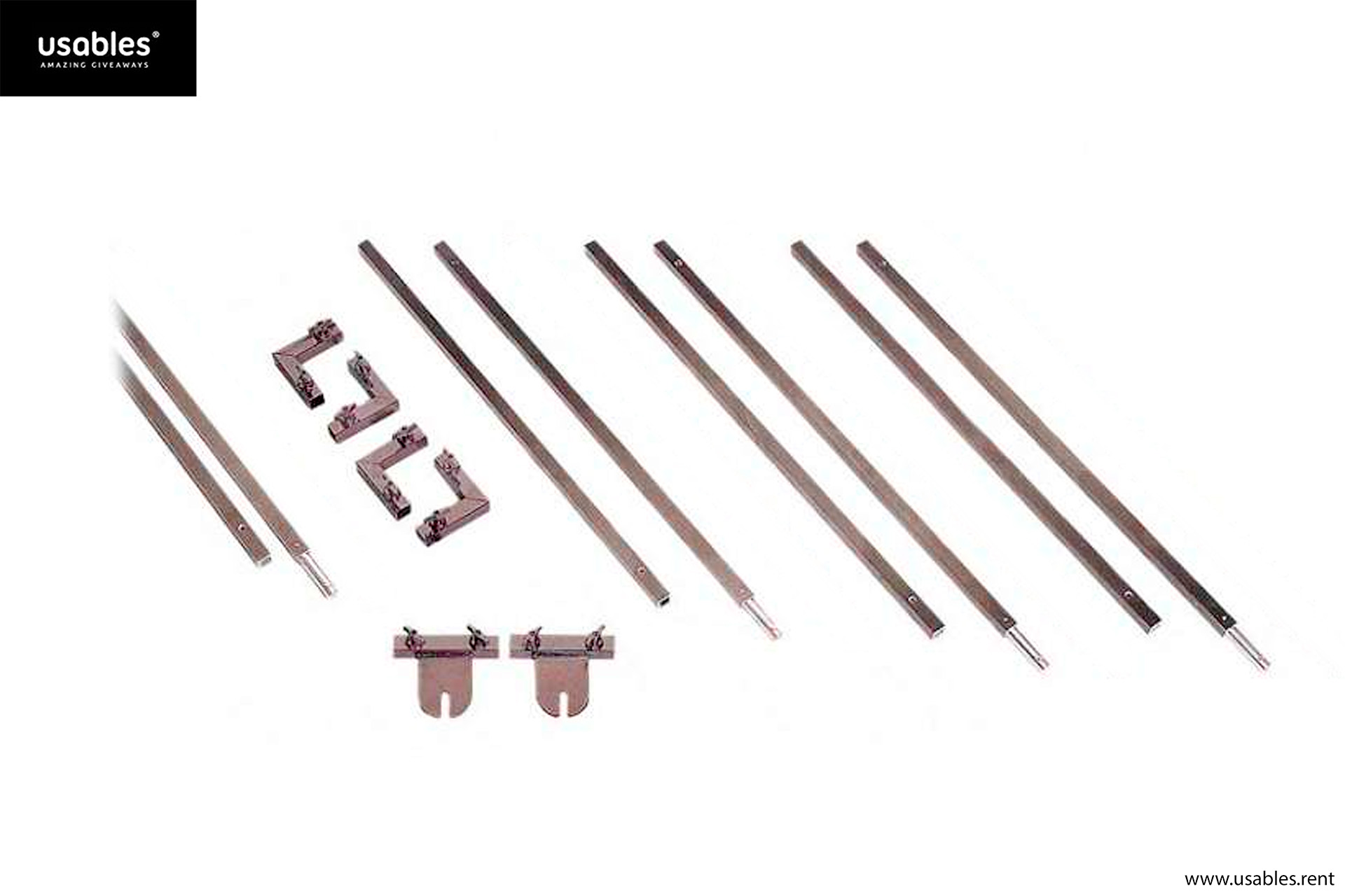 2,44 x 2,44 Rahmen H800M – steckbar Overhead (8 x 8)