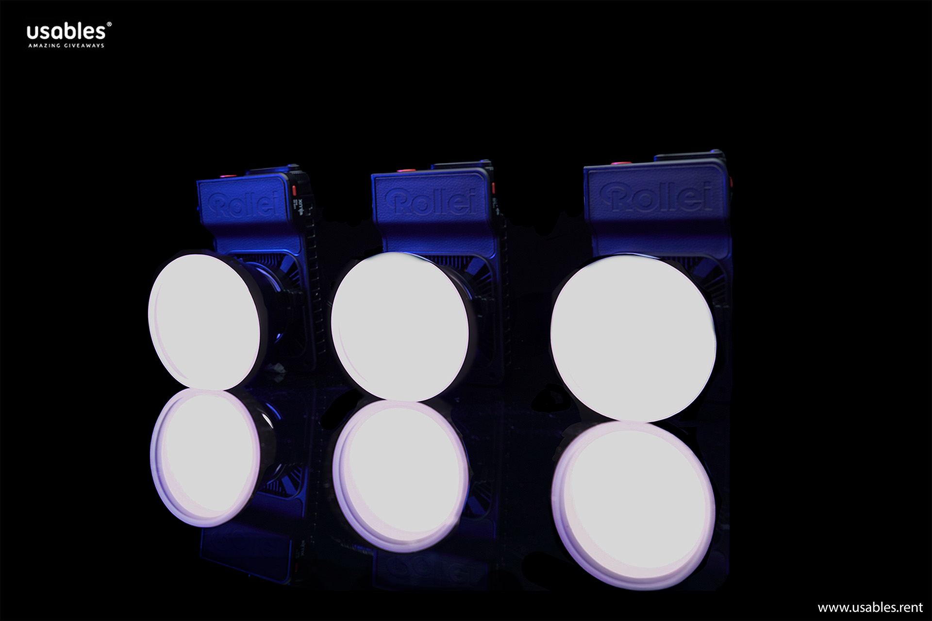 Rollei 3er Set RGB – LUX-Serie 60 Watt