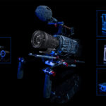 Sony FX9 G-Master Zoom Set mit drei F2.8-Zoomobjektiven und Vocas-Schulterrig