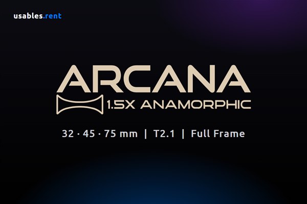 DZO Arcana 1.5x Anamorphic (32/45/75 mm) T2.1